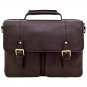 Hidesign Charles Medium 15" Laptop Compatible Briefcase Brown
