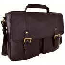 Hidesign Charles Medium 15" Laptop Compatible Briefcase Brown