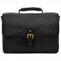 Hidesign Charles Medium 15" Laptop Compatible Briefcase Black