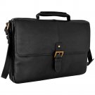 Hidesign Charles Medium 15" Laptop Compatible Briefcase Black