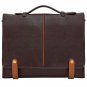 Hidesign Eton Slim Briefcase Brown