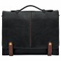 Hidesign Eton Slim Briefcase Black
