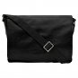 Hidesign Fred 15" Laptop Compatible Messenger Bag Black