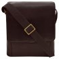 Hidesign Aiden Medium Crossbody Messenger Brown