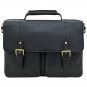 Hidesign Charles Medium 15" Laptop Compatible Briefcase Black