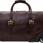 Hidesign Charles Cabin Sized Leather Wheeled Luggage Brown