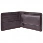 Hidesign Charles Classic Wallet with Coin Pocket Brown