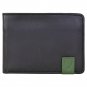 Hidesign Dylan Trifold Wallet with ID Compartment Black