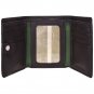 Hidesign Dylan Trifold Wallet with ID Compartment Black
