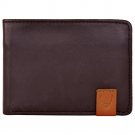 Hidesign Dylan Trifold Wallet with ID Compartment Brown