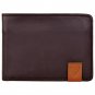 Hidesign Dylan Trifold Wallet with ID Compartment Brown