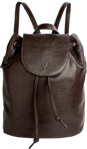 Hidesign Leah Leather Backpack Brown