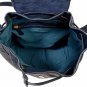 Hidesign Leah Leather Backpack Blue
