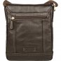 Hidesign Hunter Small Leather Crossbody Messenger Brown