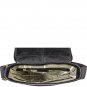 Hidesign Hunter Small Leather Crossbody Messenger Black