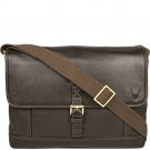Hidesign Hunter Leather Messenger Brown