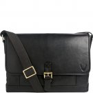 Hidesign Hunter Leather Messenger Brown Black