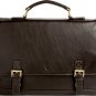 Hidesign Hunter 15" Laptop Compatible Leather Briefcase Brown