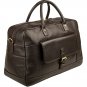 Hidesign Hunter Cabin Sized Duffel in Classic Leather Brown