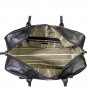 Hidesign Hunter Cabin Sized Duffel in Classic Leather Black