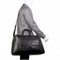 Hidesign Hunter Cabin Sized Duffel in Classic Leather Black