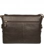 Hidesign William Horizontal 15" Laptop Compatible Leather Messenger Brown