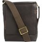 Hidesign Seattle Unisex Leather Crossbody Messenger Brown
