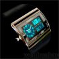 OHSEN Chrono Digital 12/24h Date Rubber Sport Waterproof Mens Watch Black OH03