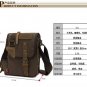 Vintage Messenger Side Bag Shoulder Bag School Canvas Zipper Buckle Male Men 86