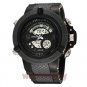 Sport Ohsen Round Silicone LED Light Digital Quartz Waterproof Wrist Watch Men86