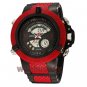 Sport Ohsen Round Silicone LED Light Digital Quartz Waterproof Wrist Watch Men86