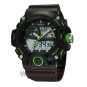 Sport Ohsen Silicone Rubber LED Analog Light Men Quartz Waterproof Wrist Watch 8