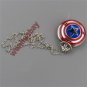 New Bronze Star Necklace Pendant Chain Quartz Pocket Watch Men Women Gifts P264