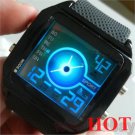 Hot Sale！ Cool Digital LED Wrist Watch Quartz Rubber Alarm Day Date Sport D0101