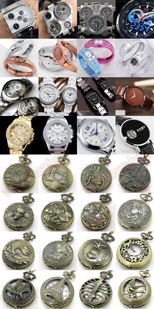 LED Watch Box Square Silver Metal Iron Lava Digital WristWatch Gift WB01 86