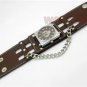 Cool Punk Rock Gothic Quartz Wrist Watch Chain Bracelet Party Hours Men 86 Q2522