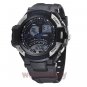 OHSEN Waterproof Resist Digital Analog Men Double Movement Quartz Watch Hour 86