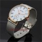 Luxury Silver Stainless Steel Mesh Band Analog Quartz Wrist Watch Unisex Q4103