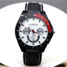 WEIJIEER Quartz Wrist Watch Leather Band Round Speed Dial Men Male Gifts Q4207