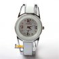 New Grace Crystal Dial Bracelet Bangle Quartz WristWatch Women Girl Lady 4 Color
