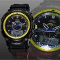 OHSEN Silicone Waterproof Digital LCD Alarm Sport Quartz Wrist Watch Men OH12-4