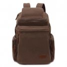 New Leather Women Sport Backpack Messenger Shoulder Bag School Canvas Zip Buckle