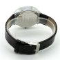 Simple Quartz Wrist Watch Dial Faux Leather Band Casual Simple Men Xmas Gift