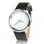 Simple Quartz Wrist Watch Dial Faux Leather Band Casual Simple Men Xmas Gift