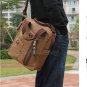 Brown Retro Messenger Men Canvas Sport Shoulder Walking Hiking Satchel Bag 8C004