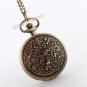 Retro Bronze Aboriginal Quartz Pocket Watch Pendant Chain Unisex Gifts P42