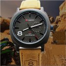 Hot Sale！ New Black Dial Canvas Outdoor Sport Men Women Quartz Wrist Watch Q4201