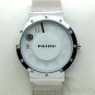 Casual Metal Iron Mesh Simple Quartz Wrist Watch Mens Women White 86 Gift Q0846