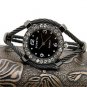 Special Steel Wire Crystal Dial Quartz Bracelet Bangle Wrist Watch Women's Lady