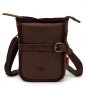 Vintage Messenger Single Shoulder Bag School Canvas Zipper Buckle Male Men Boy8